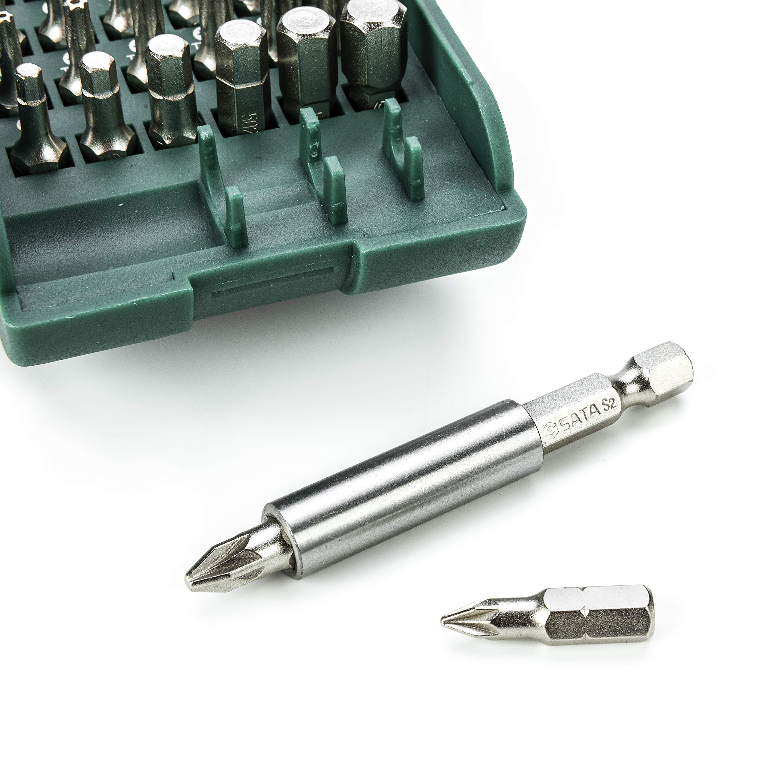 Meyしゃん SATA 31-Piece 1/4-Inch Hex Shank Power Tool Bits Set